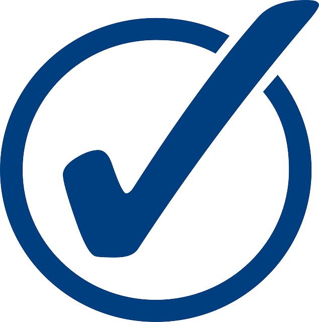 imagem de checkbox confirmação