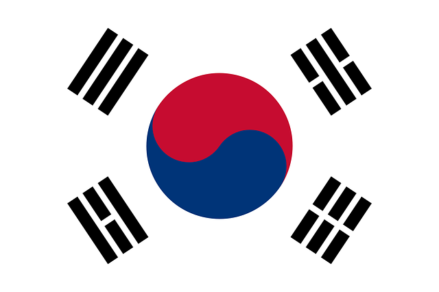 Bandeira Coréia do Sul